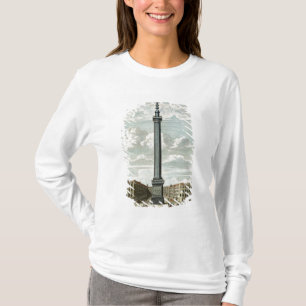 Camiseta O monumento, gravado por William Henry Toms (c.17