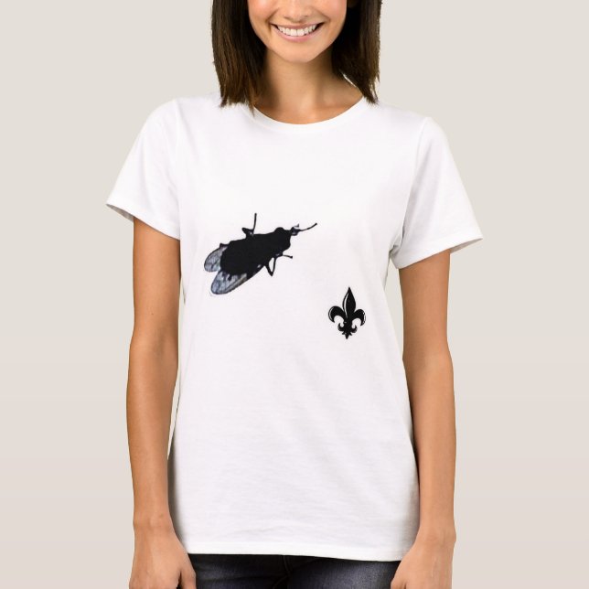 Camiseta O Mosquito do Bayou (Frente)