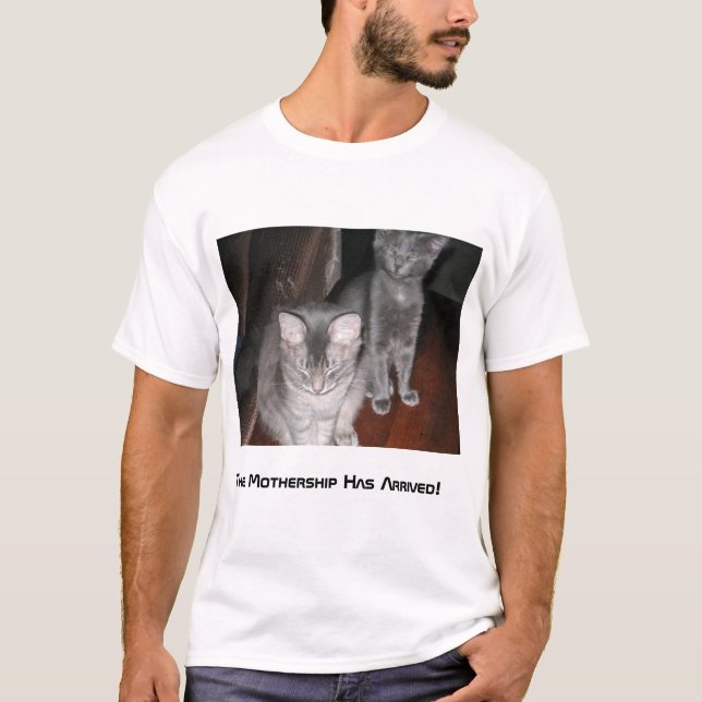 Camiseta "O Mothership chegou!" Tshirt (Frente)