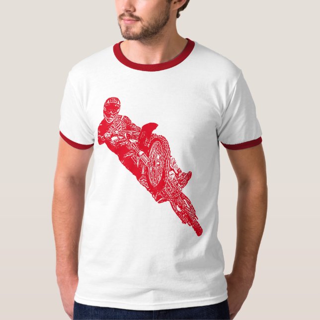 Camiseta O motocross é vida (Frente)