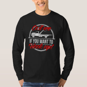 Camiseta O Motorista De Caminhão Me Ligue Se Quiser Amarrar