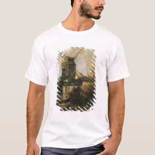 Camiseta O Moulin de la Galette, Montmartre, 1861