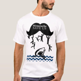 Camiseta O Moustache salvar nos