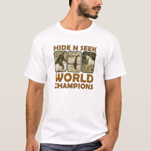 Camiseta O mundo da busca do couro cru N patrocina a