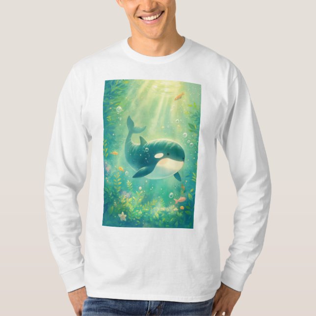 Camiseta O Mundo da Orca (Frente)