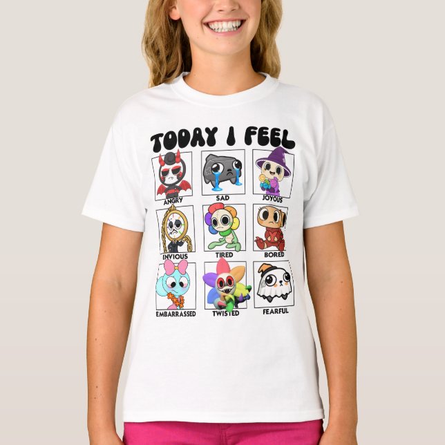 Camiseta O Mundo de Dandy Hoje Eu Sinto (Frente)