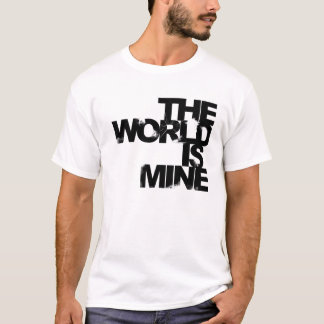 Camiseta O MUNDO É T da MINA