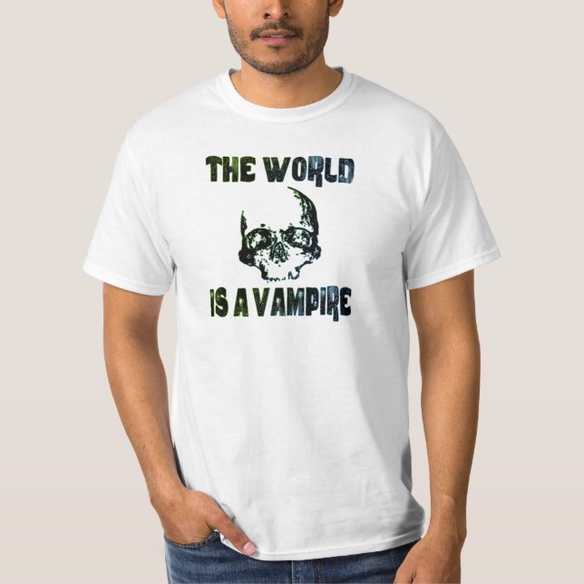 CAMISETA O MUNDO É UM VAMPIRO (Frente)