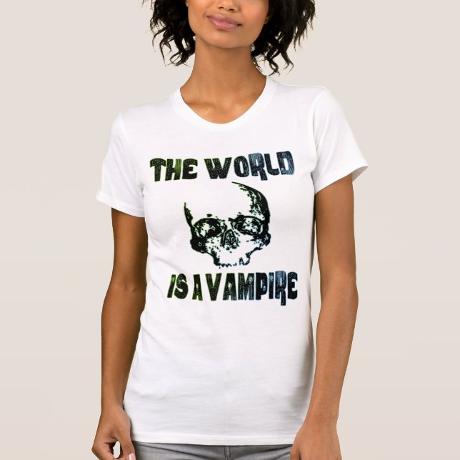 CAMISETA O MUNDO É UM VAMPIRO (Frente)