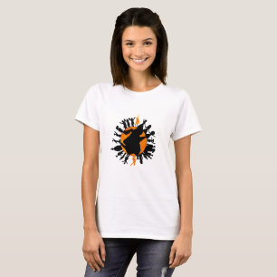 Camiseta O mundo era largamente bastante t-shirt