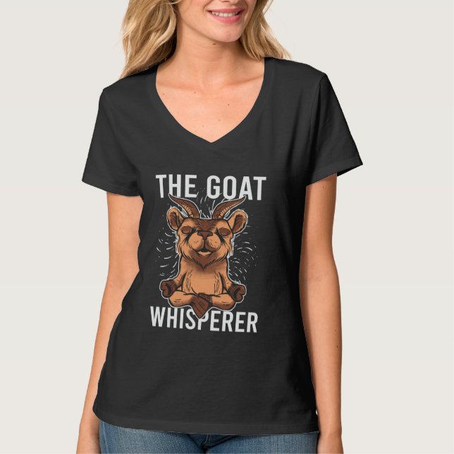 Camiseta O Murmurador de Cabras Presente Divertido de Anima (Frente)
