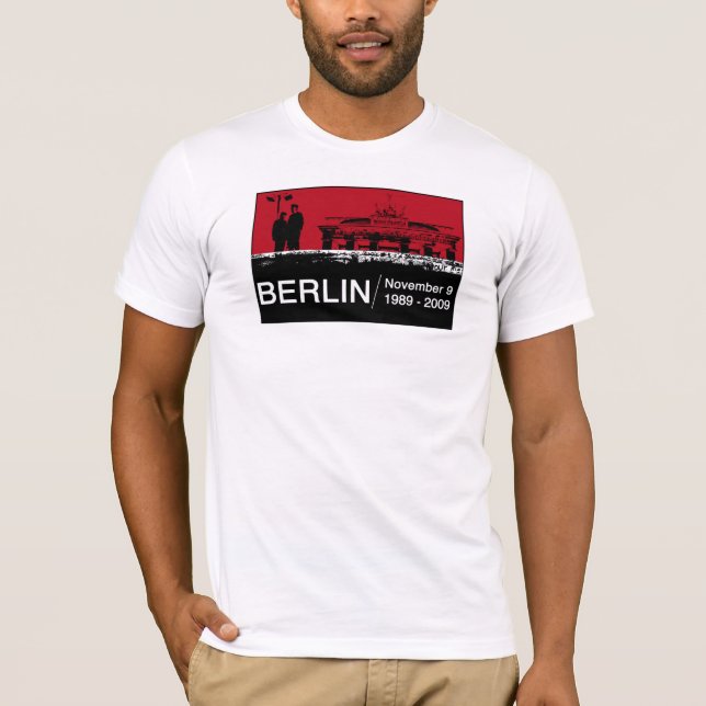 CAMISETA O MURO DE BERLIM (Frente)