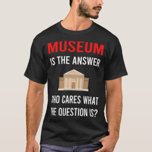 Camiseta O Museu da Resposta