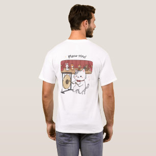 Camiseta O Musical Meow-stro e Amigos