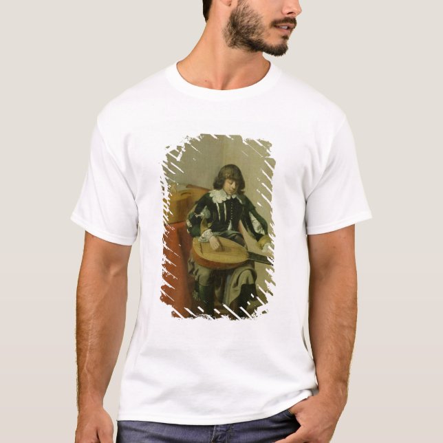 Camiseta O músico novo (Frente)