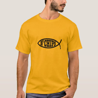Camiseta O n dos peixes lasca o t-shirt