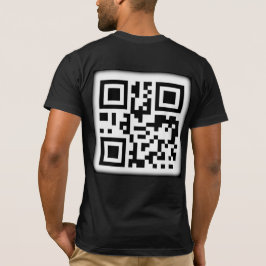 Camiseta O Na moda QR Code T-Shirt