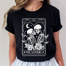 O Namorados do esqueleto dos amantes tarot