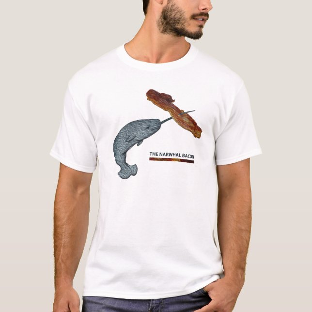 CAMISETA O NARWHAL BACON (Frente)