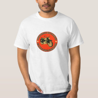 Camiseta O nascer da motocicleta japonesa da ascensão Sun