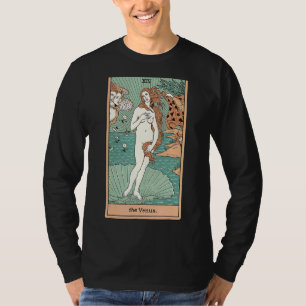 Camiseta O Nascimento Da Placa De Vênus Do Gráfico De Vênus
