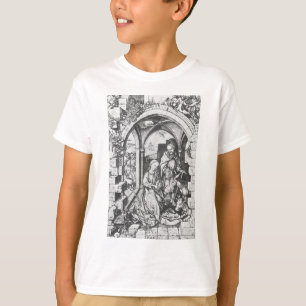 Camiseta O Nascimento de Jesus (por Martin Schongauer)