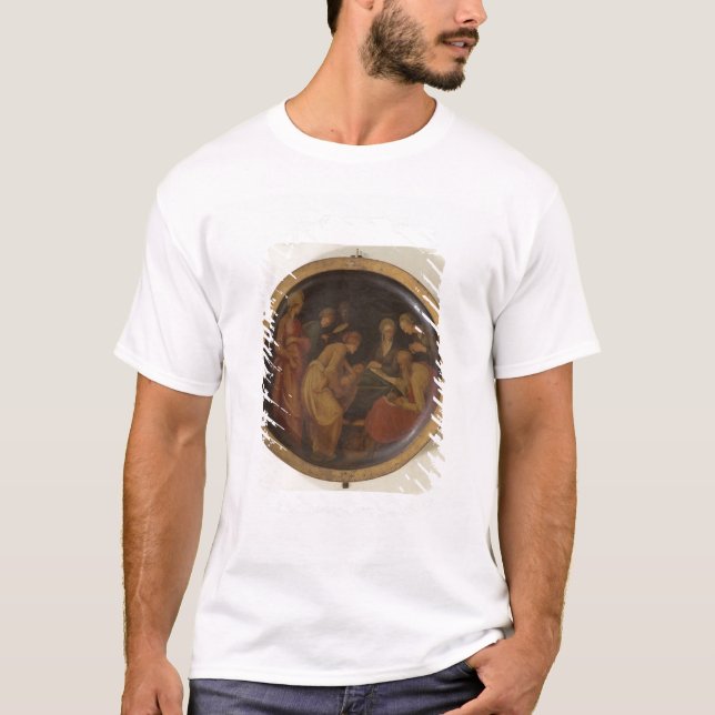 Camiseta O nascimento de St John o baptista, c.1526 (óleo (Frente)