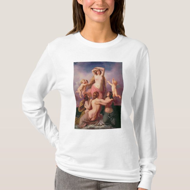 Camiseta O nascimento de Venus, 1846 (Frente)