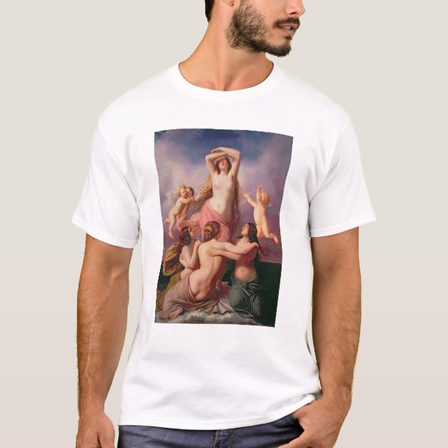 Camiseta O nascimento de Venus, 1846 (Frente)