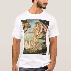 Camiseta O Nascimento de Vênus de Sandro Botticelli (1485)