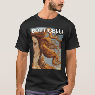 Camiseta O Nascimento de Vênus detalha Sandro Botticelli
