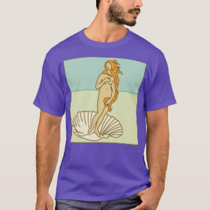 Camiseta O Nascimento de Vênus Mínimo