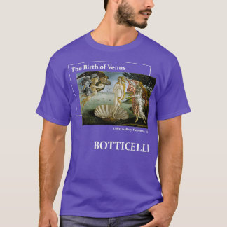 Camiseta O Nascimento de Vênus Sandro Botticelli