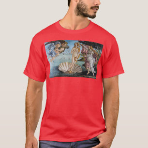 Camiseta O nascimento de Vênus Sandro Botticelli 12