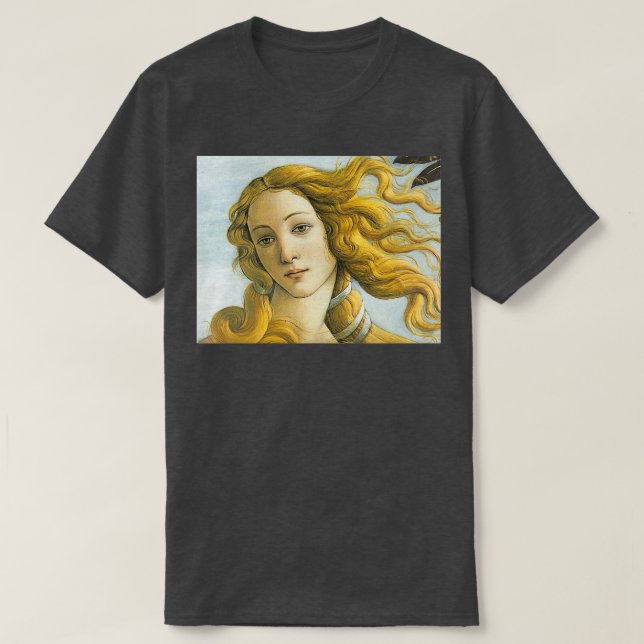 Camiseta O nascimento de Vênus Sandro Botticelli 2 (Frente do Design)