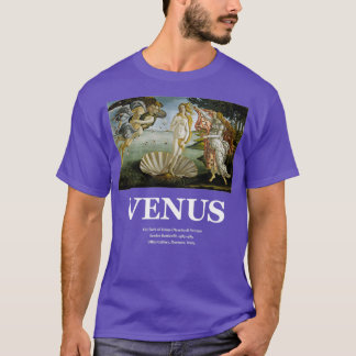 Camiseta O Nascimento de Vênus Sandro Botticelli 6