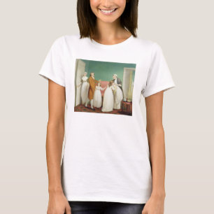 Camiseta O nascimento do herdeiro, c.1799 (óleo em canvas)