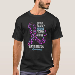 Camiseta O Nascimento Dói a Consciência Mês Borboletas Rosa