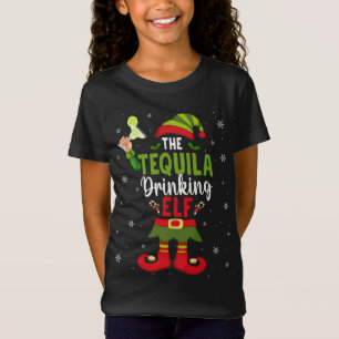 Camiseta O Natal da Família de Combinação ELF do Bebendo Te