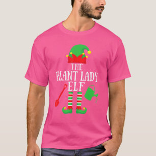 Camiseta O Natal da Família Fábrica Lady Elf Matching