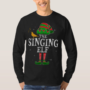 Camiseta O Natal Da Família Que Corresponde Ao Grupo Elf Ca