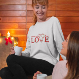 Camiseta O Natal É Amor, O Coração Da Caneta