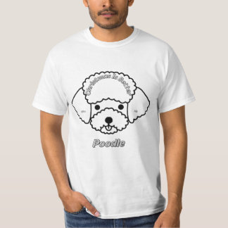 Camiseta O Natal É Melhor Com O Meu Cachorro De Poodle