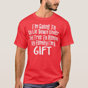 Camiseta O Natal Engraçado Vai Mentir Sob A Árvore
