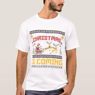 Camiseta O Natal Está Chegando