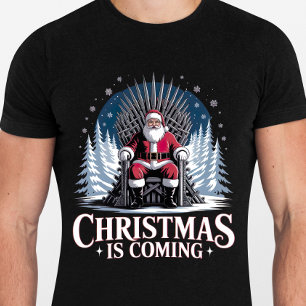 Camiseta O Natal está Chegando - Natal Divertido