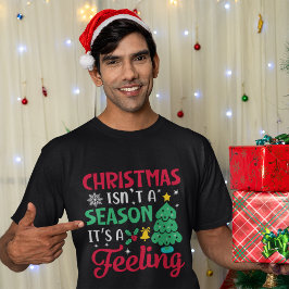 Camiseta O Natal não é um T-Shirt de férias masculinas