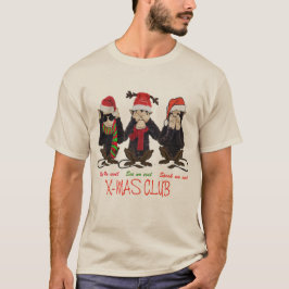 Camiseta o Natal ouve-se para considerar para não falar