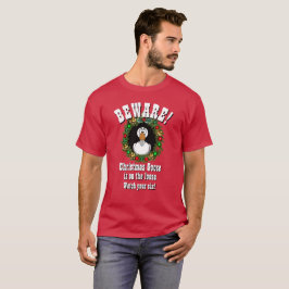Camiseta O NATAL-presente de Natal Personalizado ficou LOOS