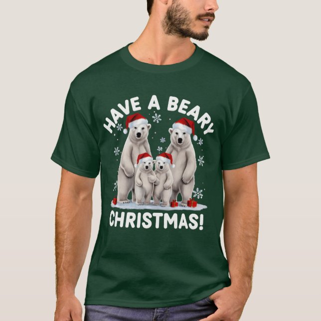 Camiseta o natal tem um natal bary. (Frente)